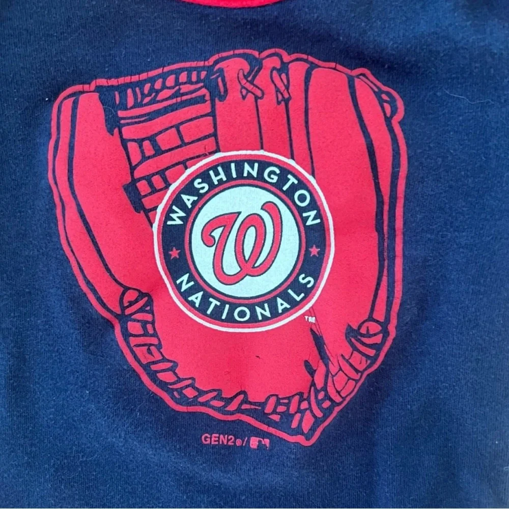 Washington Nationals Baby Onesies Bundle (2) – Size 3-6 Months